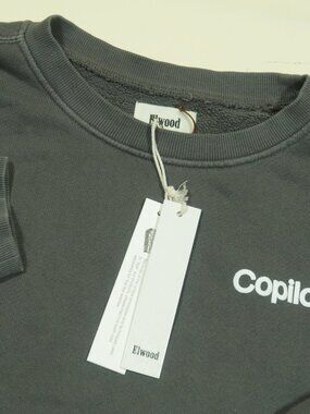 Elwood Core Crewneck Sweatshirt Mens L Washed Gray Microsoft Copilot New